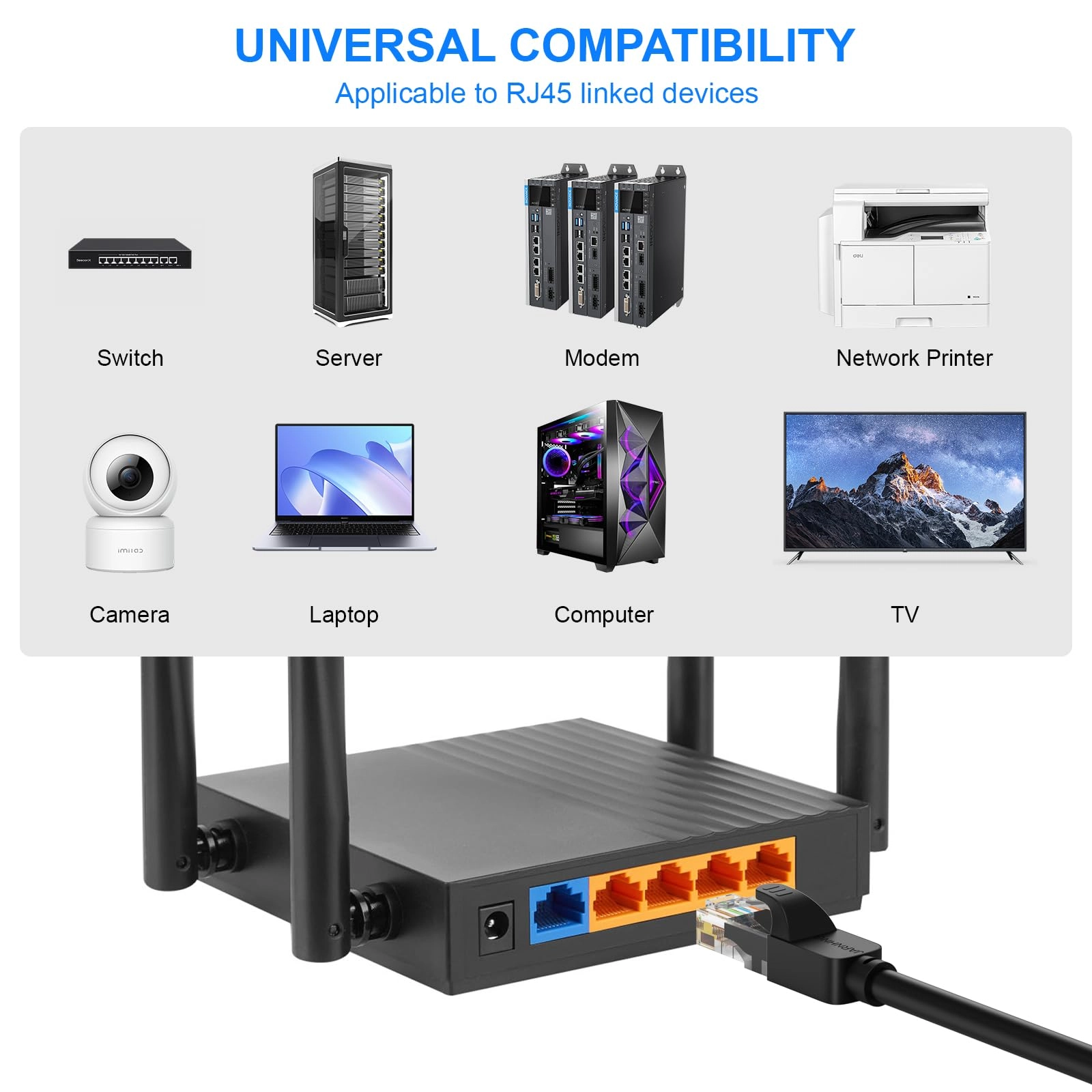 Cat 6 Ethernet Cable - 6 ft