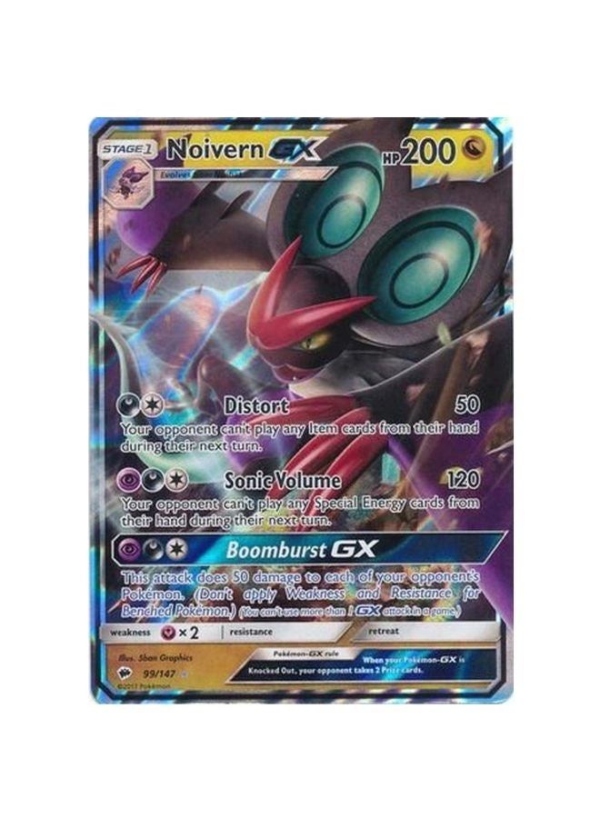 Pokémon Noivern-GX - Sun And Moon Burning Shadows