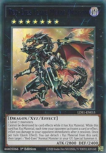 Yugioh Singles Red-Eyes Flare Metal Dragon LDS1-EN015 - 1st Edition