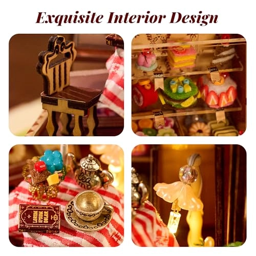 DIY Miniature House Kit - Dessert Corner
