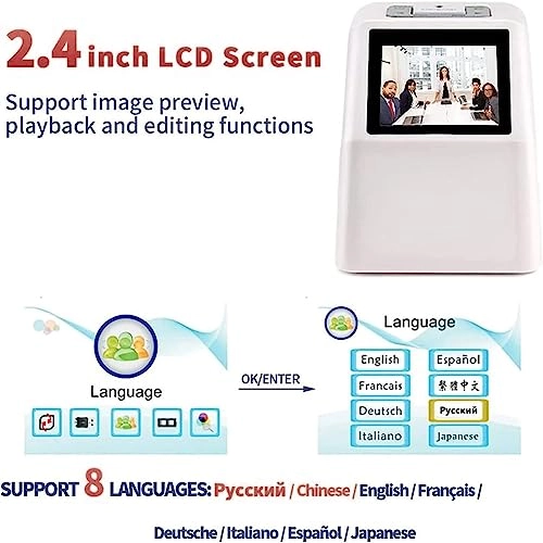 Film &Slide Photo Multi-function Scanner