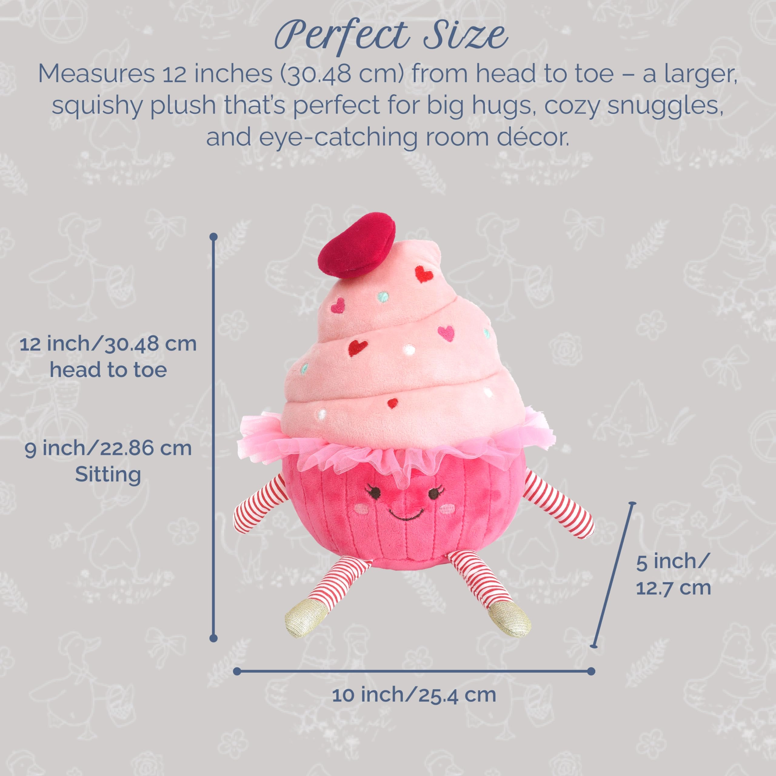 Candy Cupcake 30.5 cm Plush
