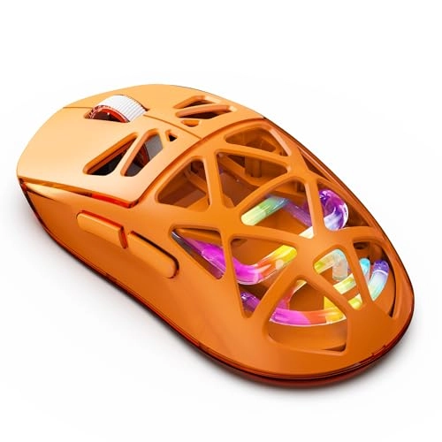 Transparent Wireless Dual-Mode Mouse - BT5.0 2.4G