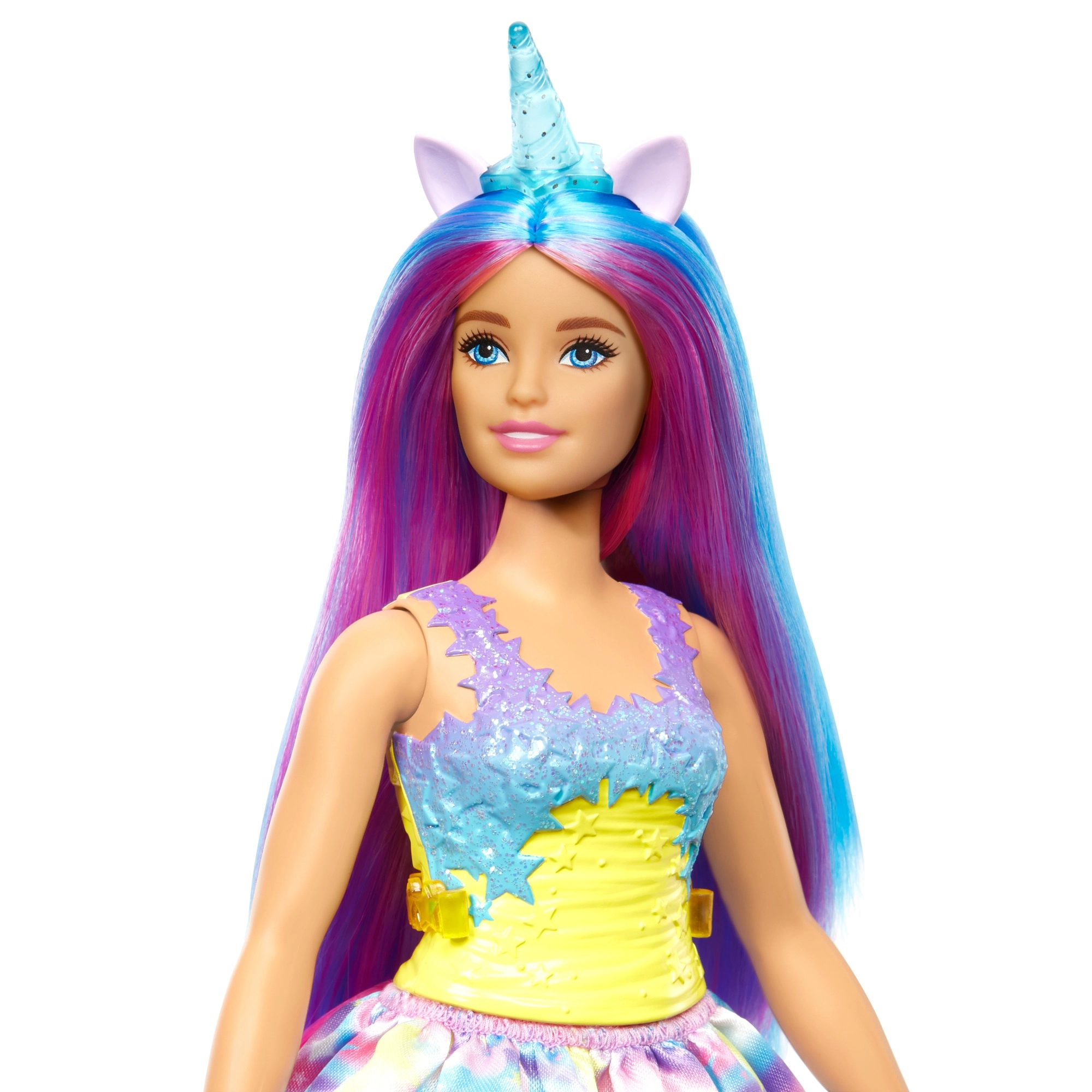 Barbie Dreamtopia Dress-Up Doll - 2-in-1 transformation 8 pieces Ages 36 month(s)+