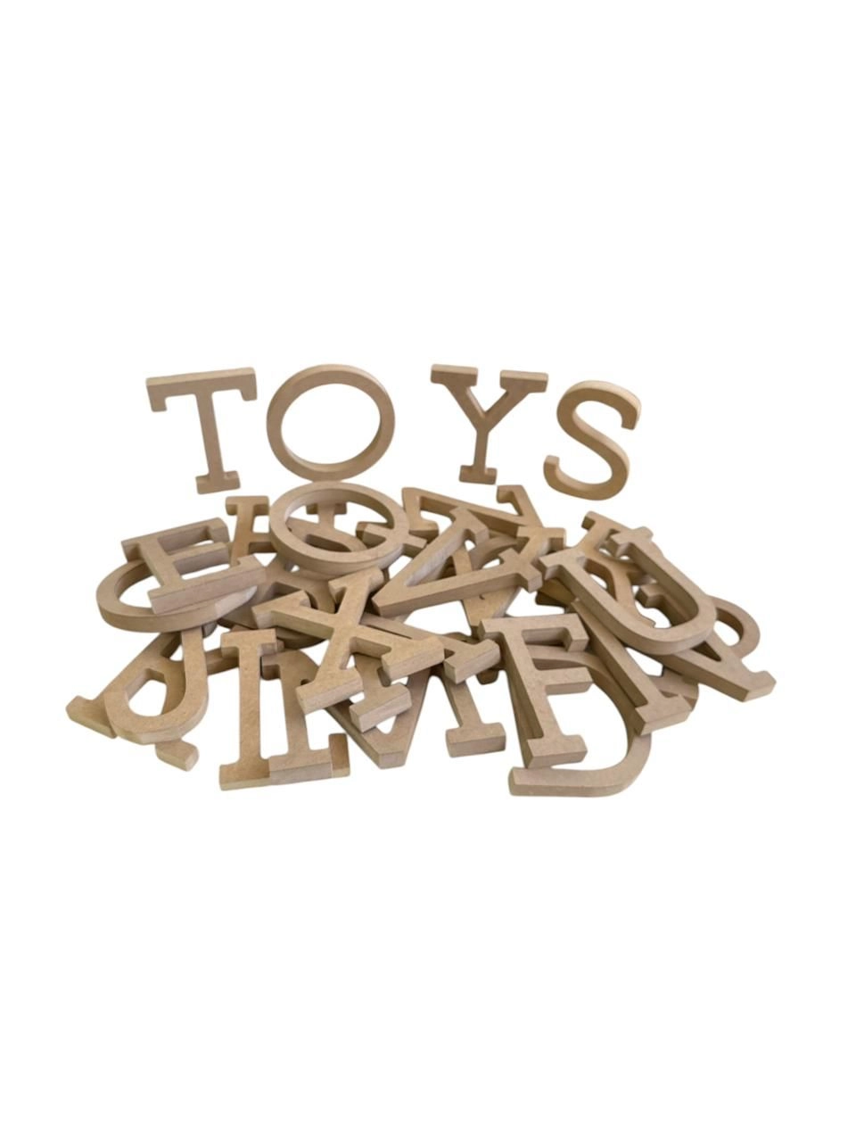 Standing Upper Case Letters - Suitable for 4 years and above 26 Pcs