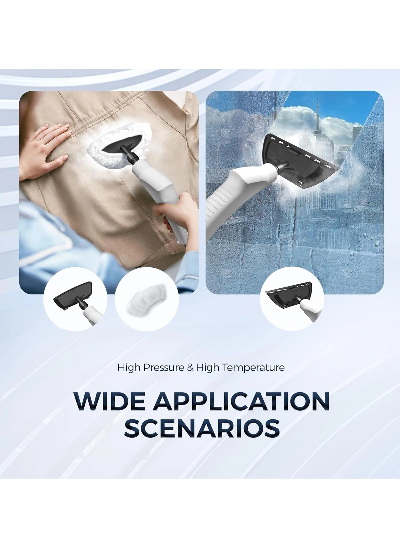 High Pressure Steam Cleaner - 3.0 BAR 1000ml