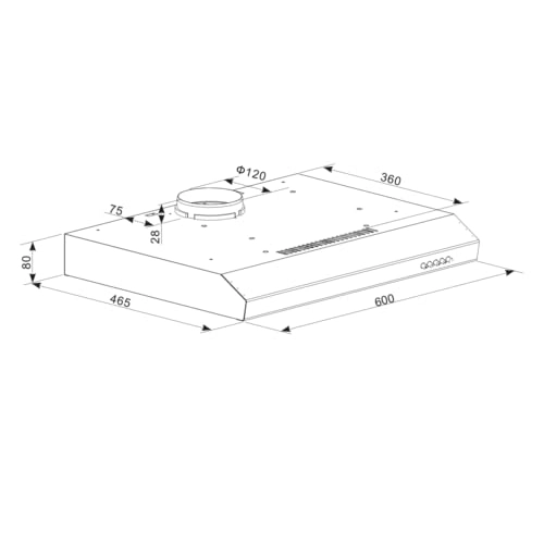 Bolero Flux CM 602100 - 228 m³/h 60 cm