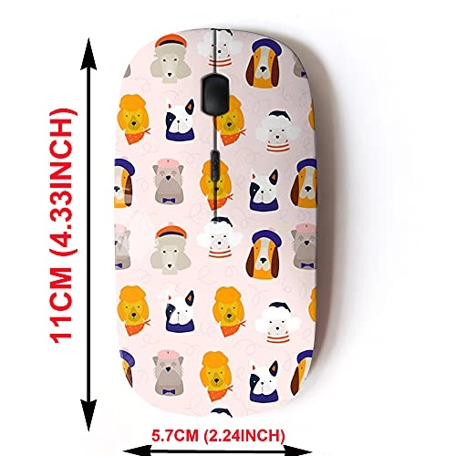 2.4G Cute Pattern Mouse - USB