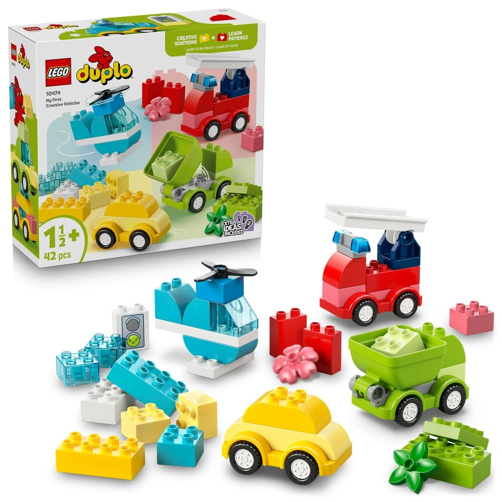 LEGO DUPLO Creative Vehicles (10474) - Educational Sorting Toy 1+ Year