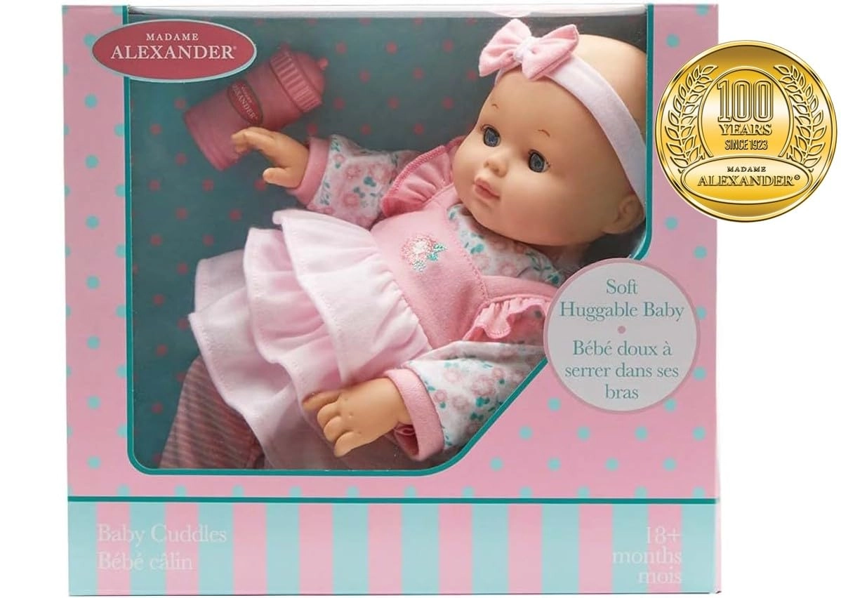 Baby Cuddles - 14" Light Skin Blue Eyes