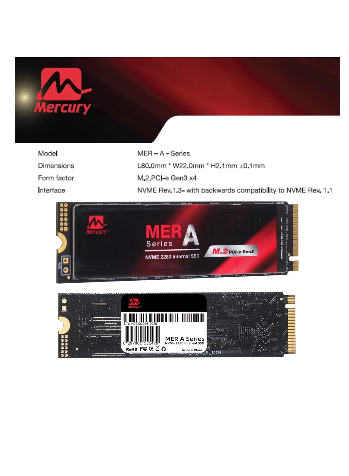 MERA-Series - 1 TB M.2 2280