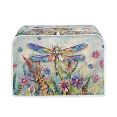 Butterfly Flower Print Toaster Covers - 2 slice 4 slice