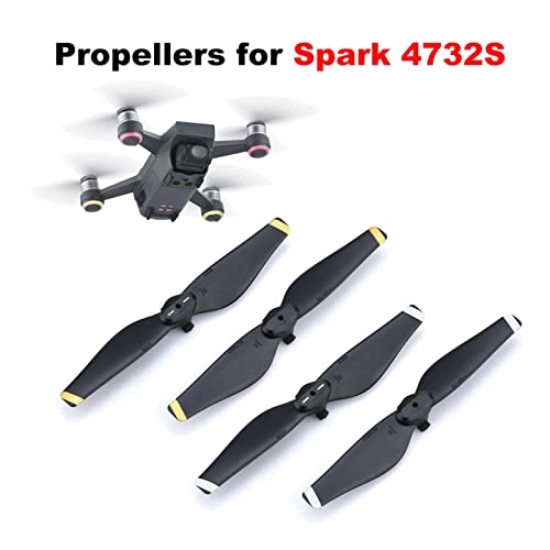 Replacement Propeller - For Spark 2pair black gold