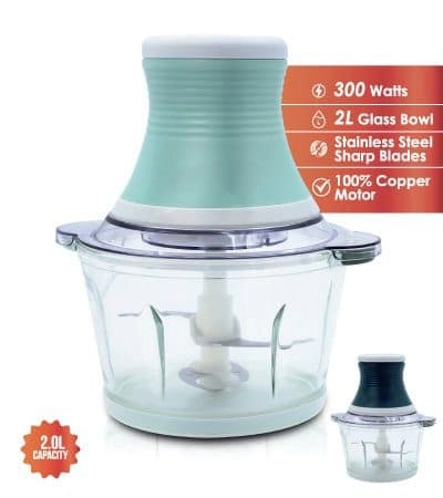 Kitchen Desk Electric Food Chopper - 2L