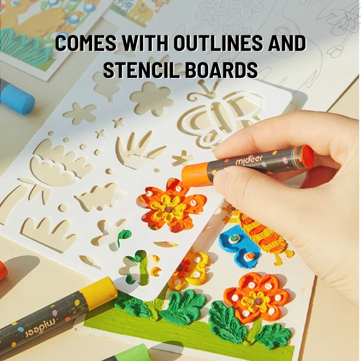 Oil Pastel Kit - Forest Adventures