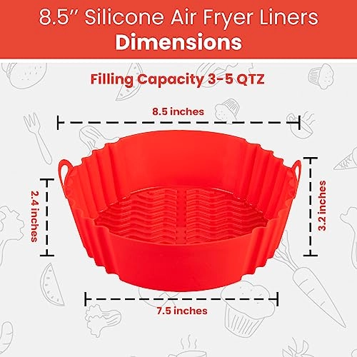 Air Fryer Liners - Silicone