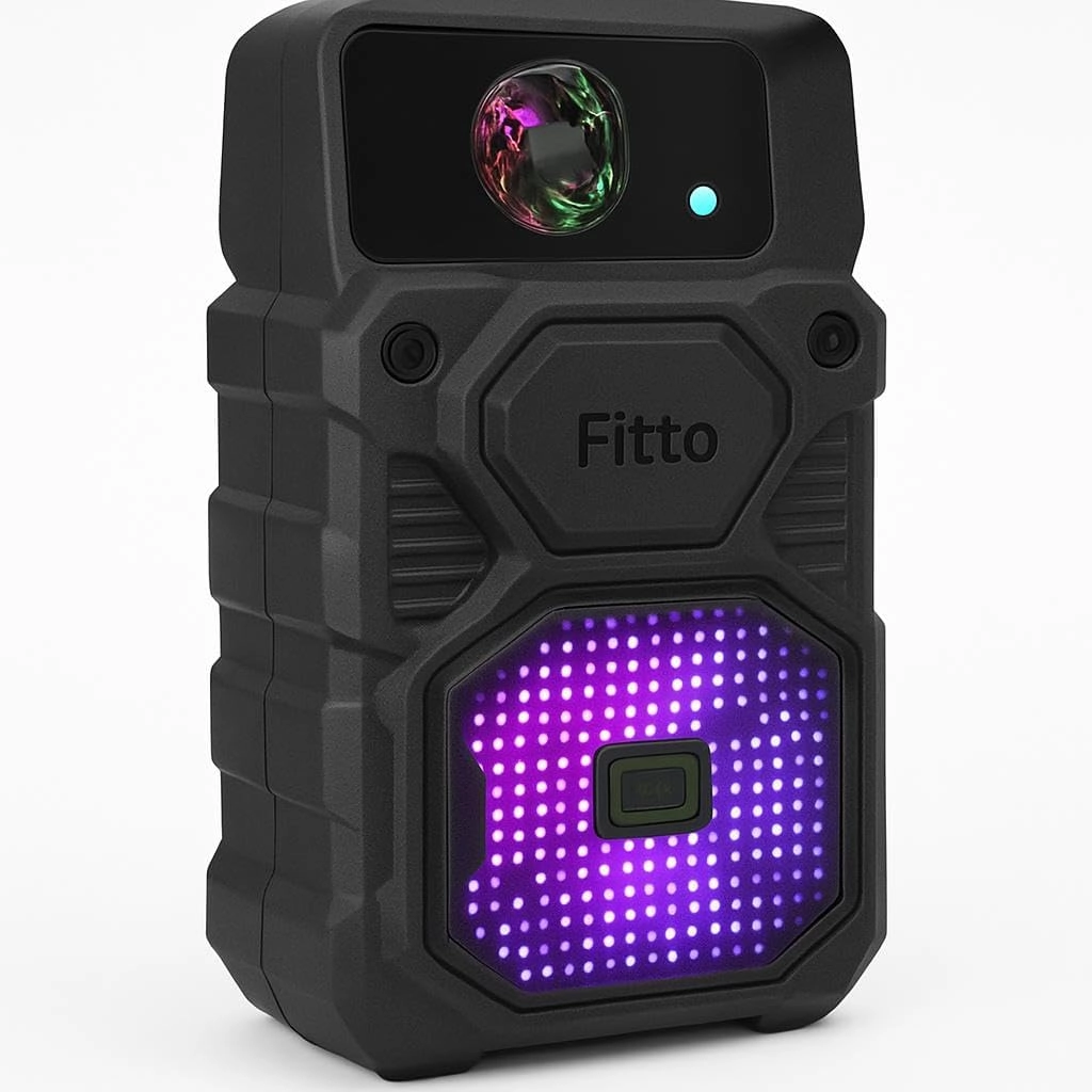 FITTO Wireless Bluetooth Speaker - Portable