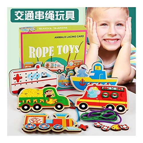 Animal Stringing Board - 3-6 Year Old