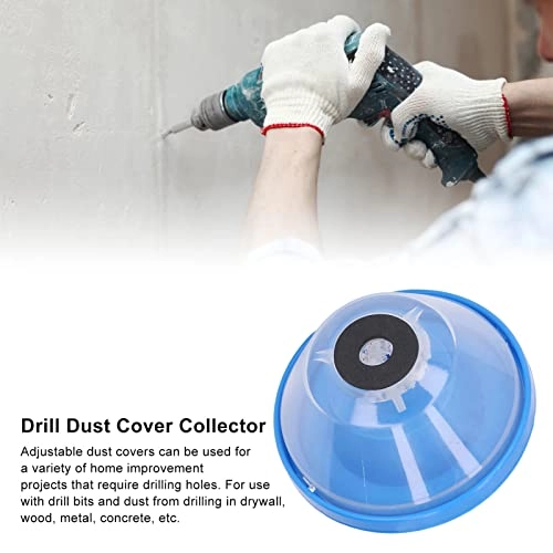 Electric Drill Dust Cover Collector - ABS PVC 4 ~ 10mm