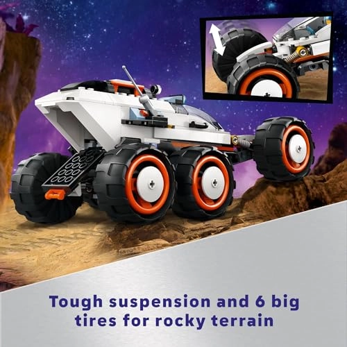 City Space Explorer Rover and Alien Life (60431)