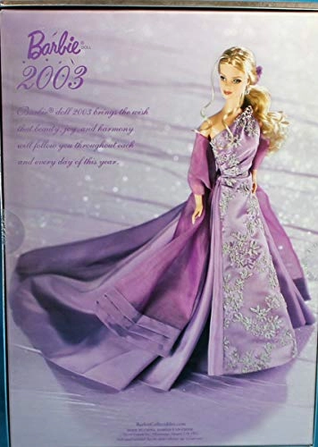 Barbie 2003 Collector Edition - 12" Rhinestone Light Purple Dress Ages 15+