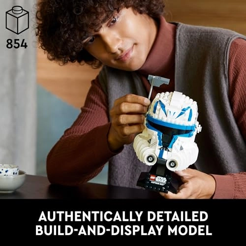 Star Wars Captain Rex Helmet (75349) - The Clone Wars Collectible Model for Adults