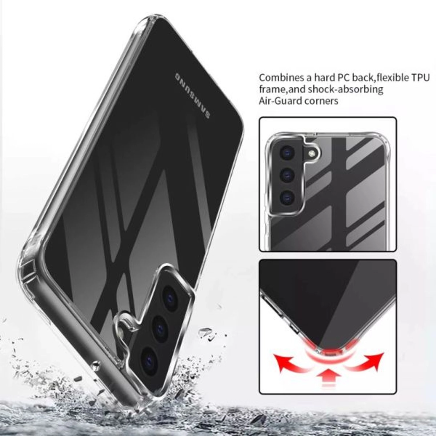Lucid Case - High Quality TPU Back Case for Galaxy S22 Plus