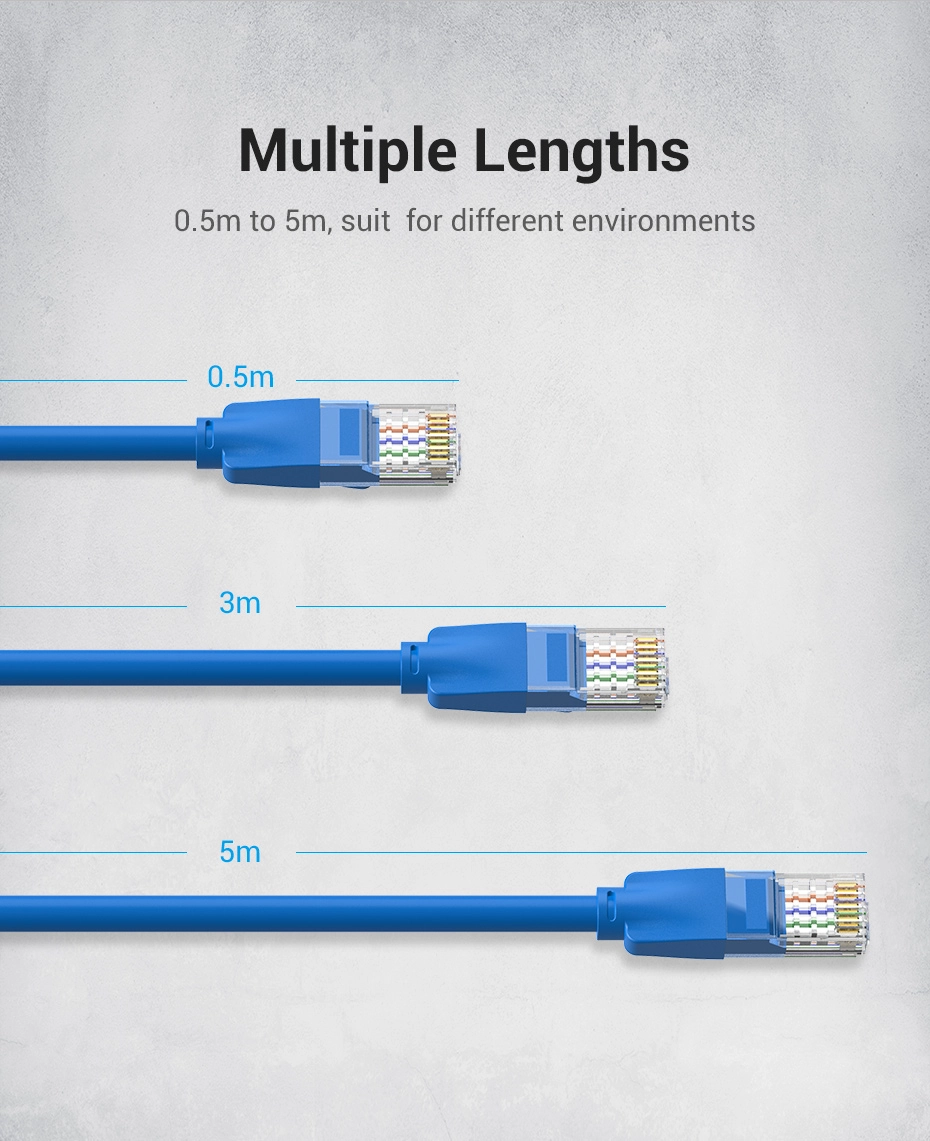 LAN UTP Cat.6 Patch Cable - 2M