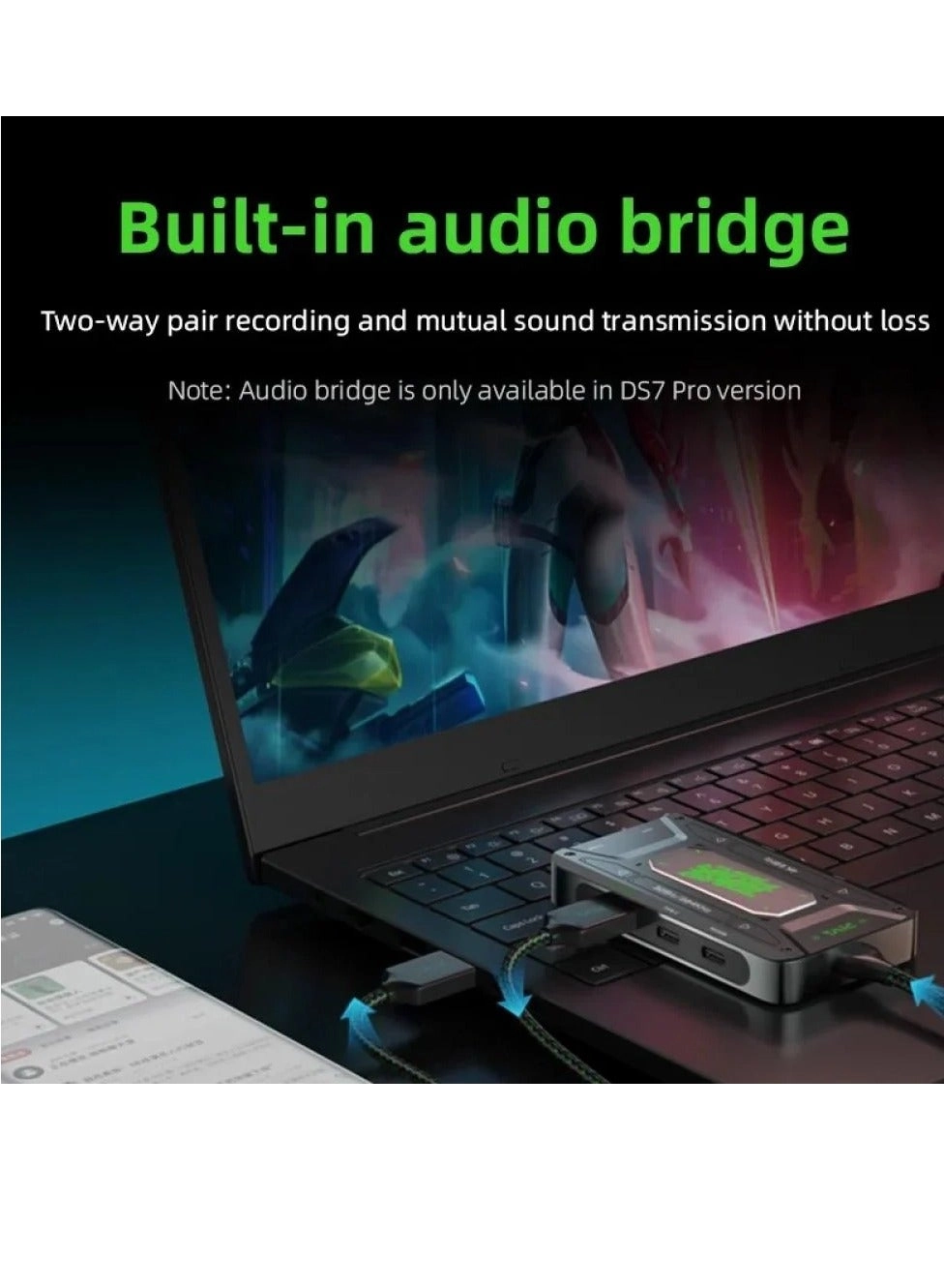 DS7 - Type C 32bit Audio 100W PD