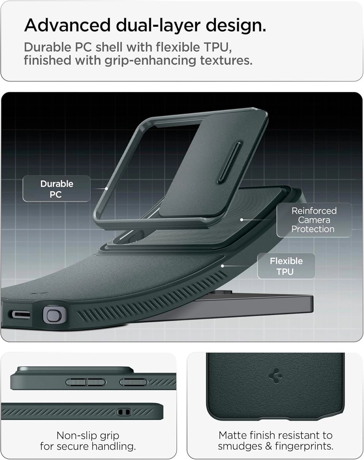 Optik Armor Case for Samsung Galaxy S26 Ultra - Polycarbonate, Thermoplastic Polyurethane