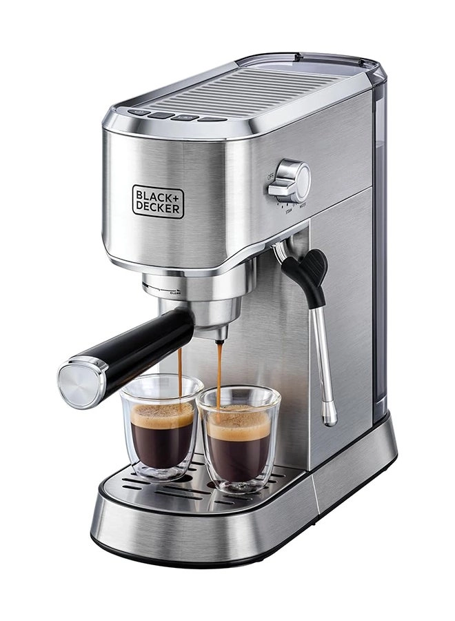 Black & Decker Espresso Coffee Machine & Milk ECM150