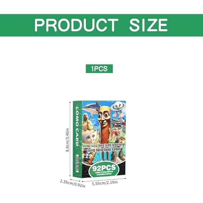 TRADING CARD GAME - 92 PIECES CARTOON CARDS