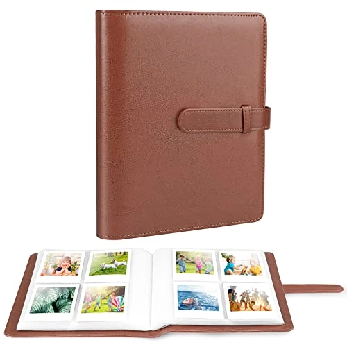Instax Mini 128 Pockets Vegan Leather Photo Album