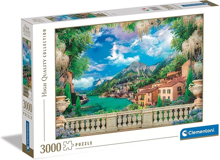 Clementoni Lush Terrace On Lake Puzzle (33553) - 3000 pcs