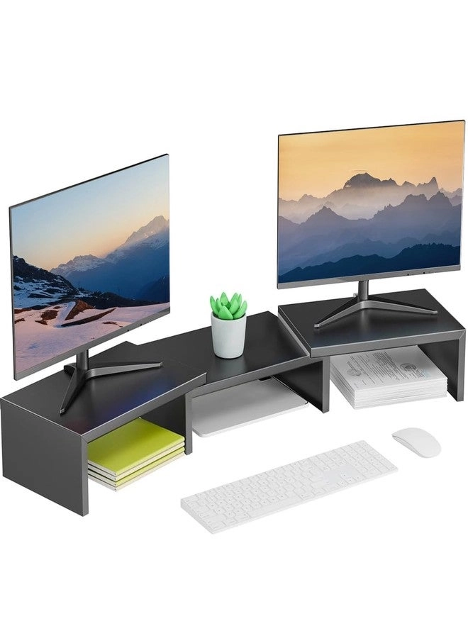 Dual Monitor Stand Riser