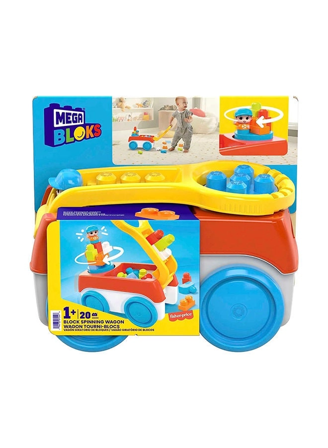 MEGA Block Spinning Wagon - Multicolor