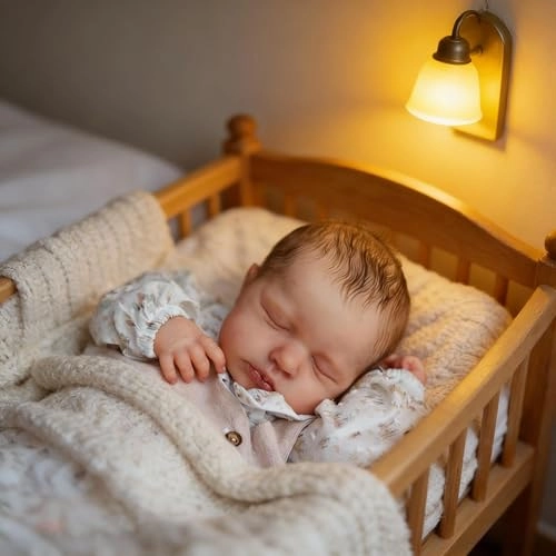 Loulou Reborn Baby Doll - 20 inch Full Body Vinyl Girl Ages 3+