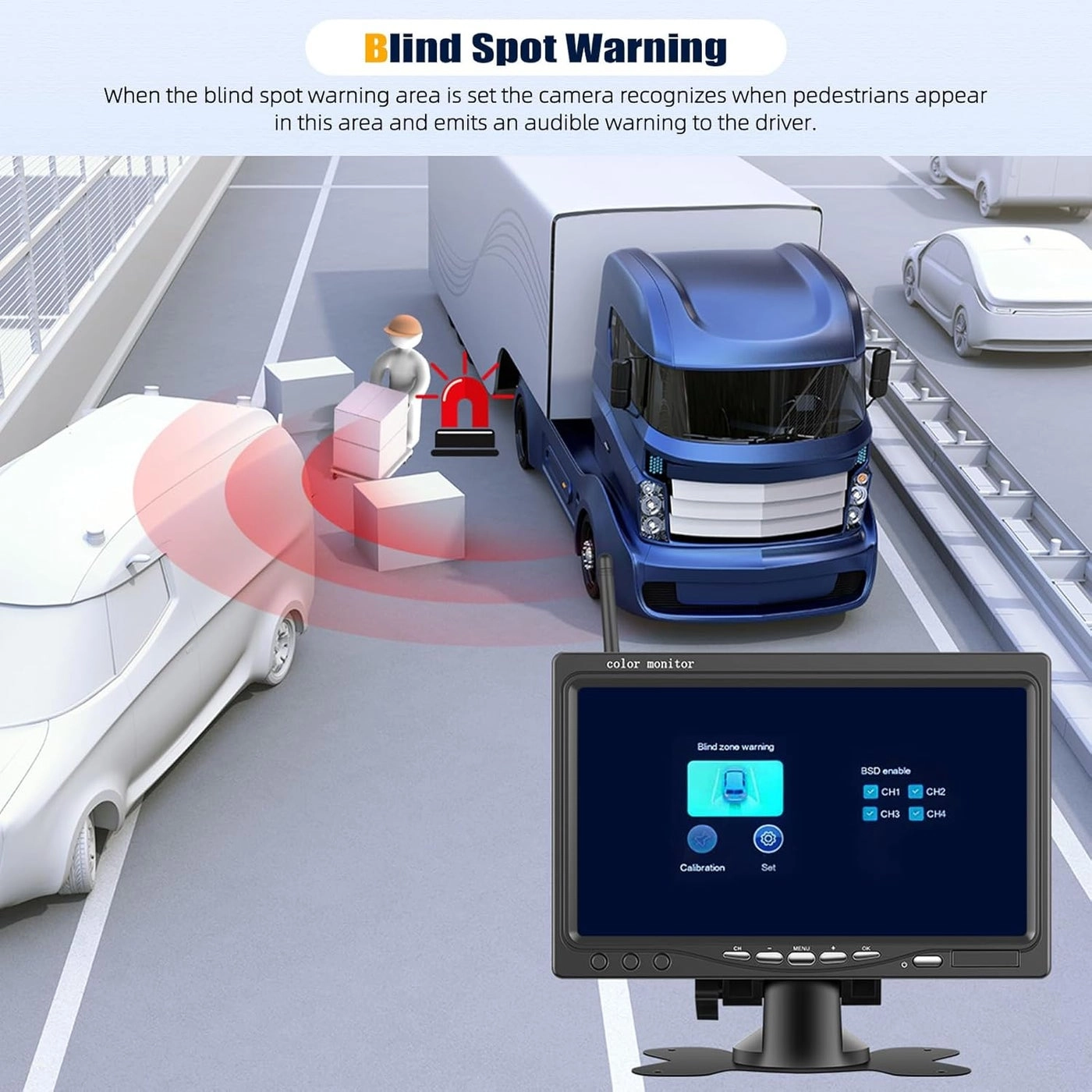 Wireless RV Backup Camera System - Night Vision Wireless 1080P