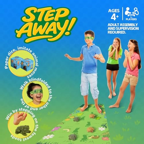 Don't Step in Frogs - Frog Mat Blindfold