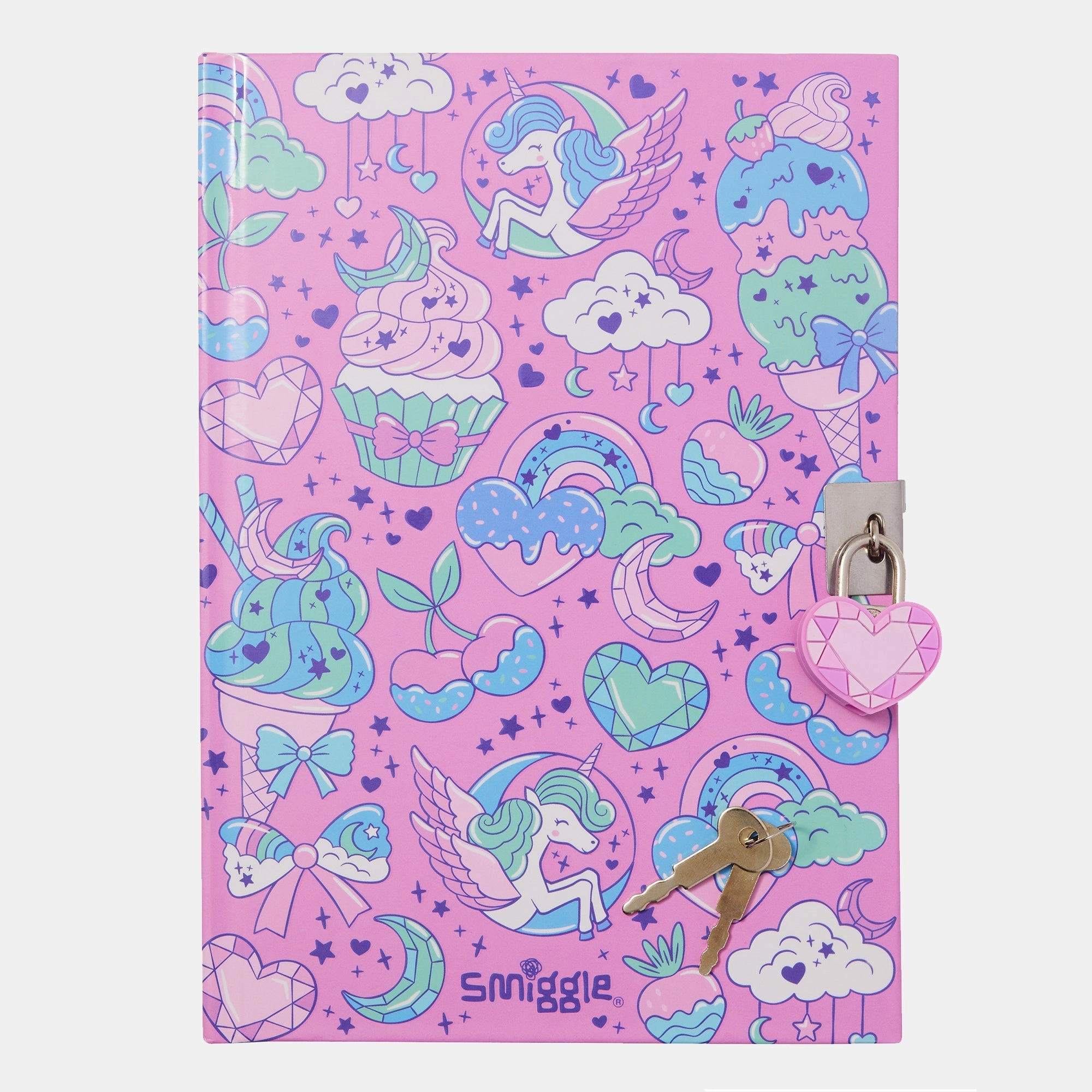 Smiggle Radiant A5 Hardcover - Lined 80 Sheets