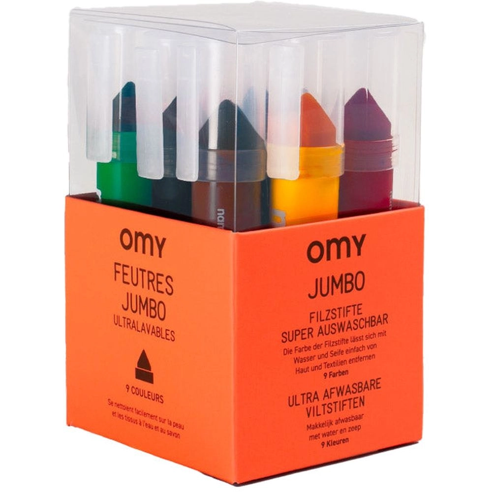 OMY Jumbo Markers - giant conical tip