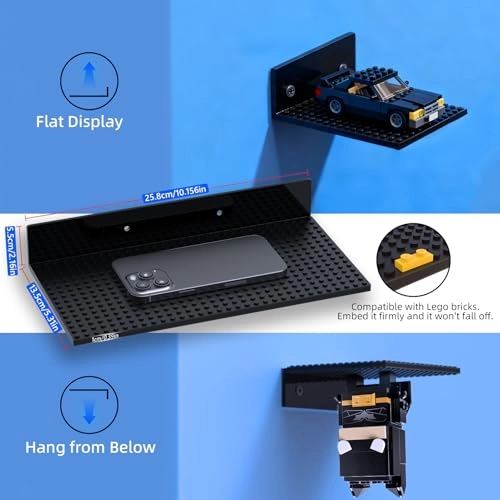 Acrylic Floating Display Shelves for Wall