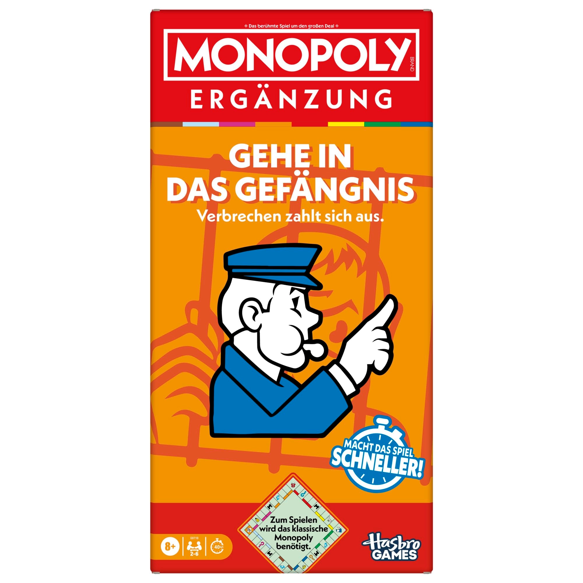 Hasbro Monopoly: Go to Jail Expansion