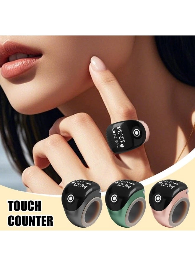Adjustable Smart Finger Counter Ring - 18mm 20mm 22mm
