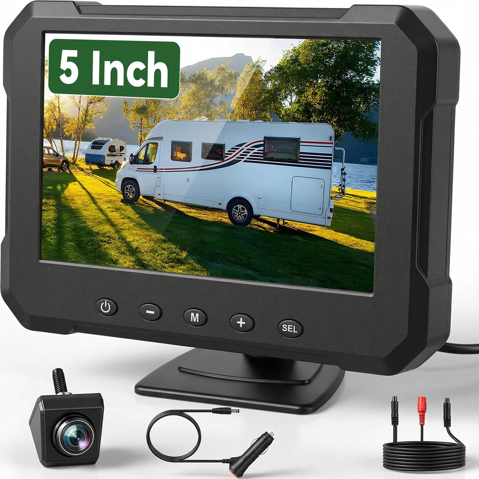 GOHHDL Rear View Camera - Night Vision Wired 2.0 megapixels