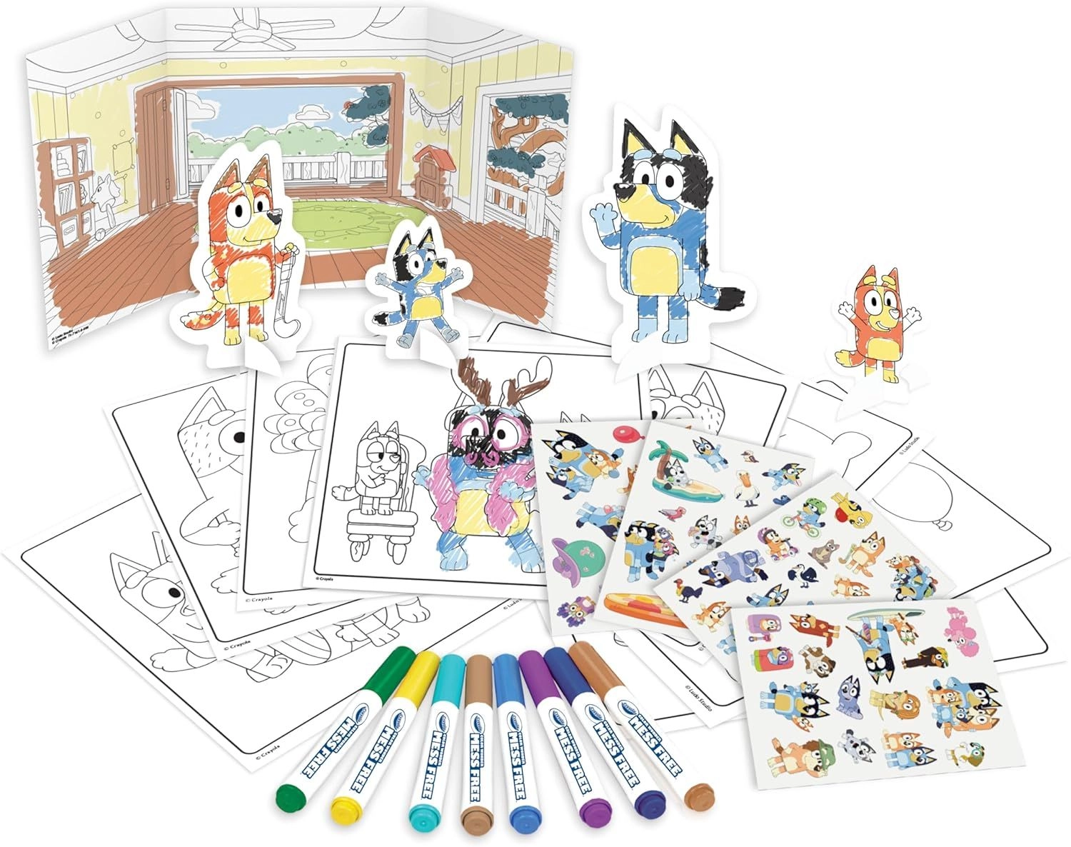 Color Wonder Activity Set - 40+ pieces 8 stain-free pens