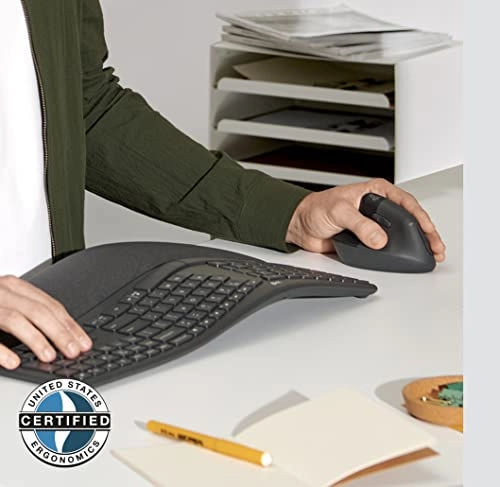 Lift Left-handed Vertical Ergonomic Mouse - Wireless