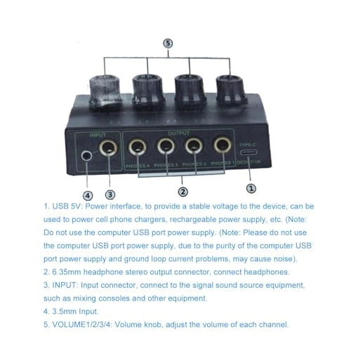 Luocuy4k3wd2eta - 4 Channels USB Power