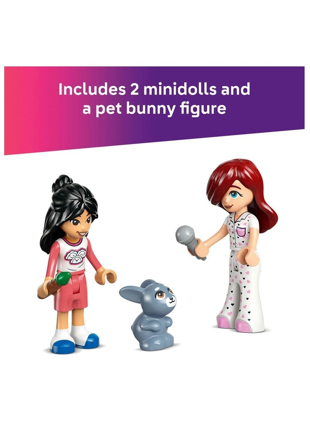 Friends Paisley’s Room (42647) - 2 Minidolls Bunny Figure