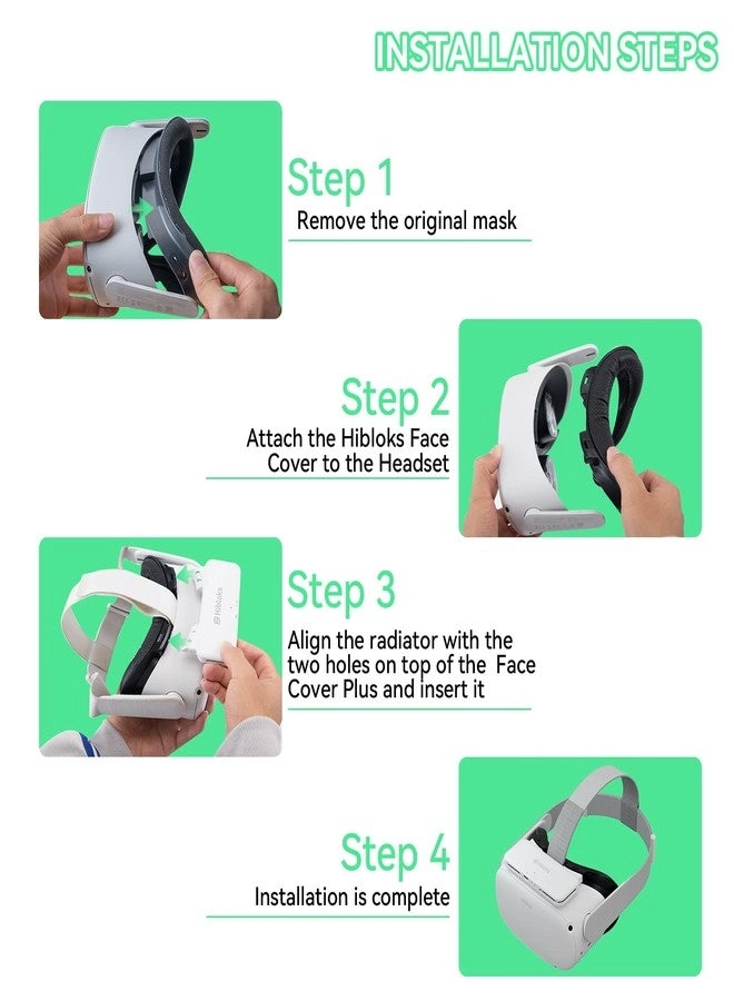 Cooling Fan - 2 Speeds 700mah + Face Cover - PU Leather white & black